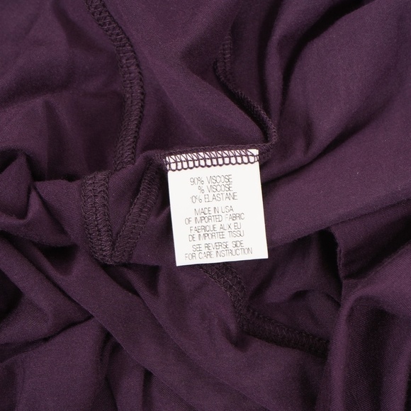 NWT $160 Theory Dark Purple Long Sleeve Cardigan Size P - Picture 5 of 8